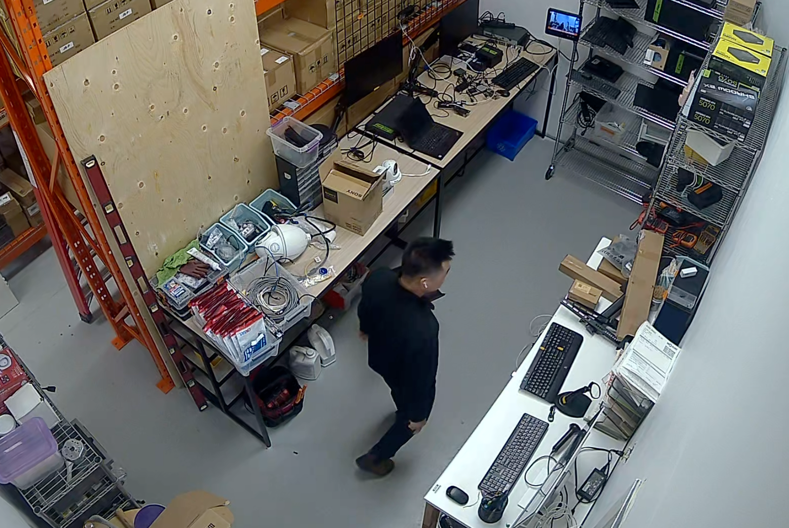 Person journey - warehouse